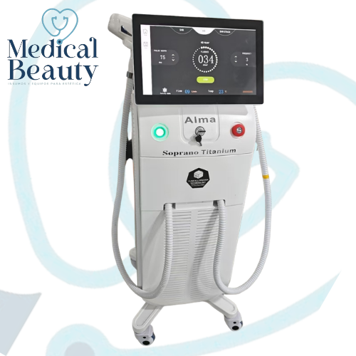 EQUIPO PROFESIONAL DE DEPILACIÓN LASER 4 ONDAS 2 EN 1 (TRATAMIENTOS HOLLYWOOD PEEL & DEPILACIÓN).