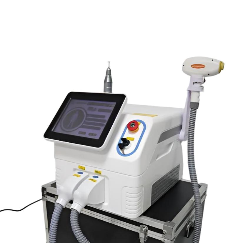 EQUIPO PROFESIONAL DE DEPILACIÓN LASER 4 ONDAS 2 EN 1 (TRATAMIENTOS HOLLYWOOD PEEL & DEPILACIÓN).